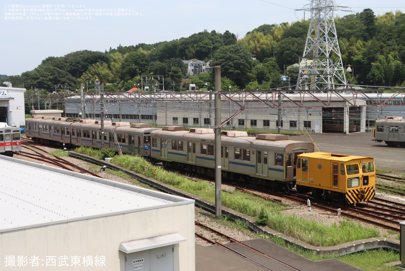 【東急】8500系8637Fの8637にはSIVが、8980にはCPが追設の拡大写真