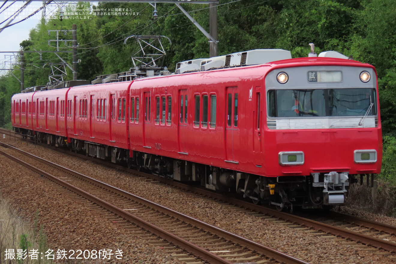 【名鉄】6500系6503F舞木検査場出場試運転の拡大写真