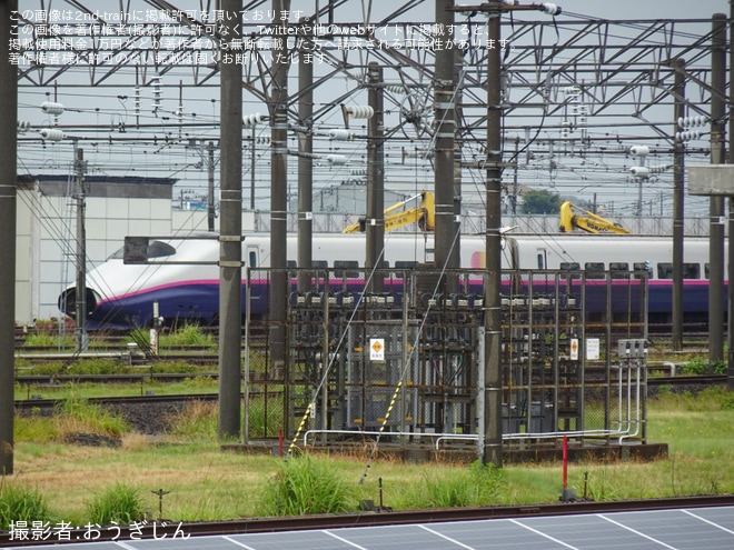 【JR東】E2系J68編成が新潟新幹線車両センター解体線へ移動