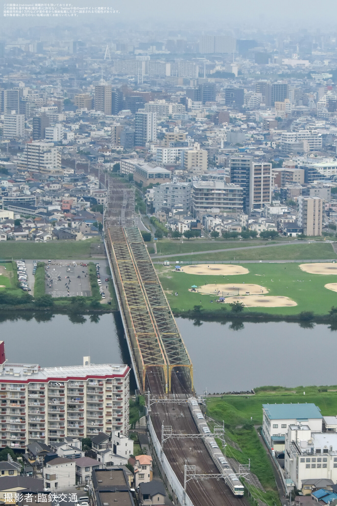 【JR東】185系C1編成使用 新金線旅客化祈念号の拡大写真