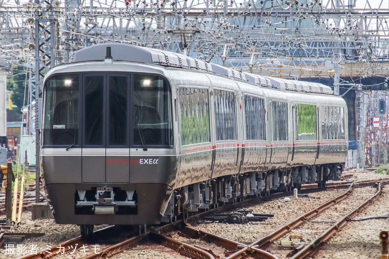 【小田急】30000形30256F(30256×6)大野総合車両所出場試運転の拡大写真