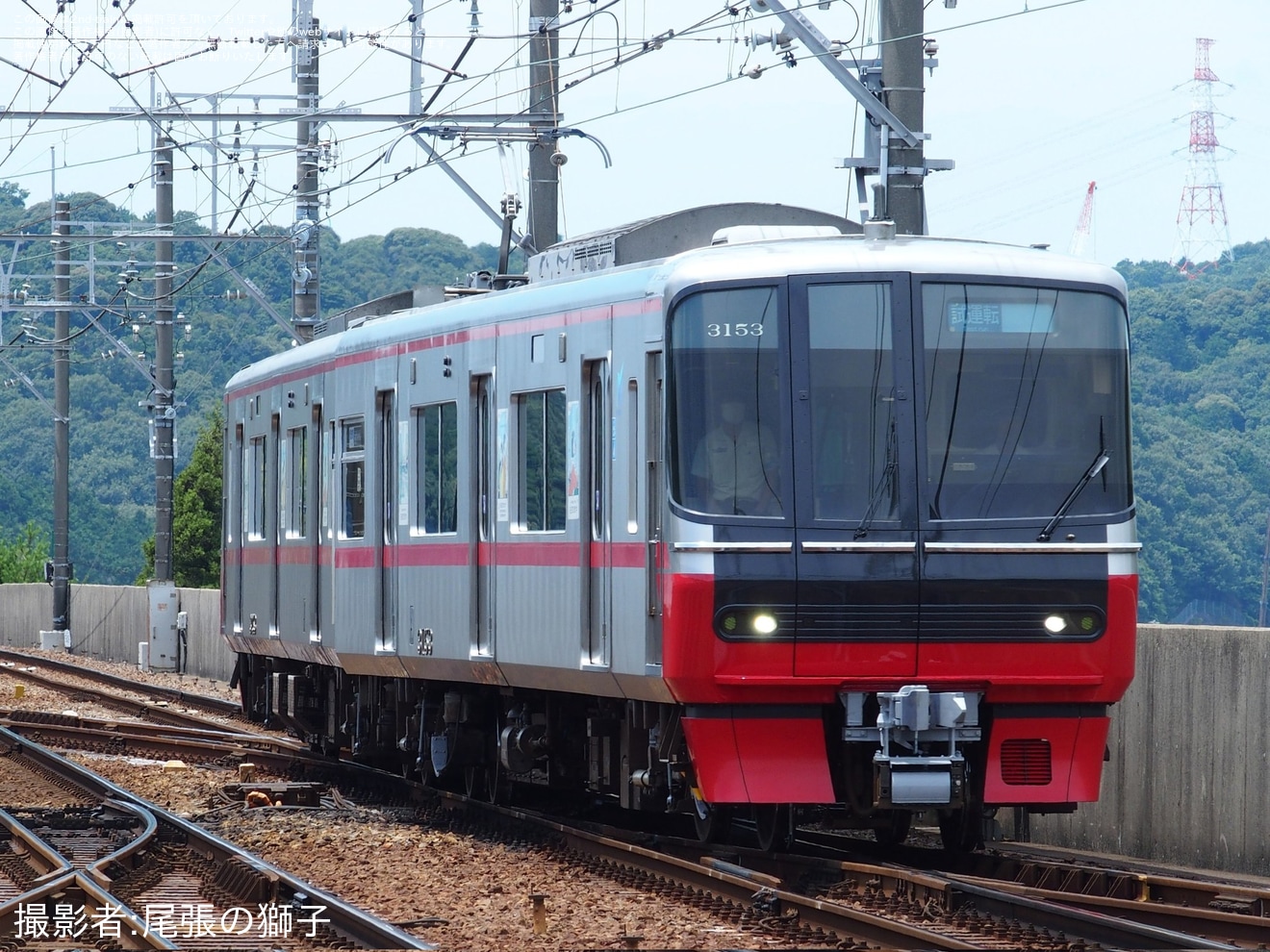 【名鉄】3150系3153F舞木検査場出場試運転 の拡大写真