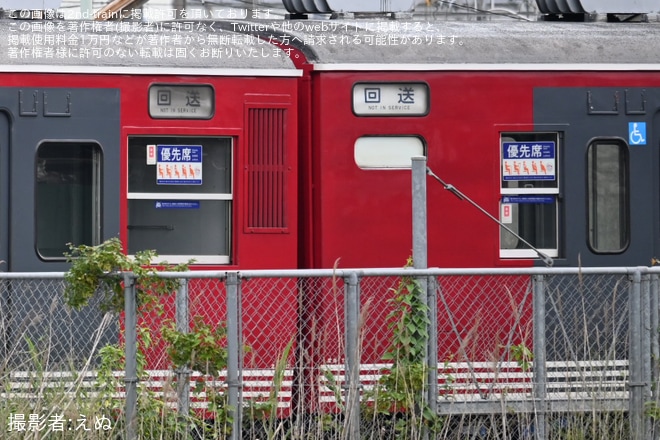 【しな鉄】115系S14編成が長野総合車両センターの解体線へを長野総合車両センター付近で撮影した写真