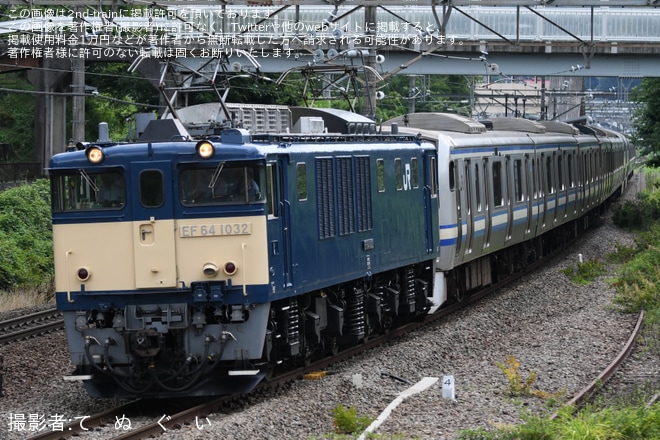 【JR東】E217系クラY-27編成 長野総合車両センターへ配給輸送