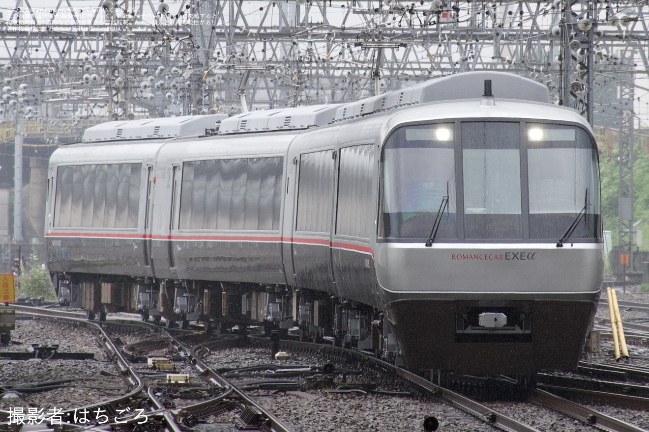 【小田急】30000形30056F大野総合車両所出場試運転(202407)の拡大写真