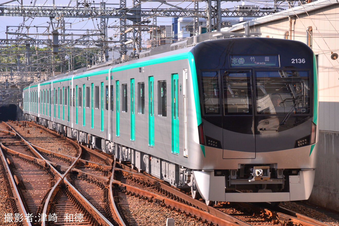 【京都市交】20系2136Fが営業運転開始の拡大写真