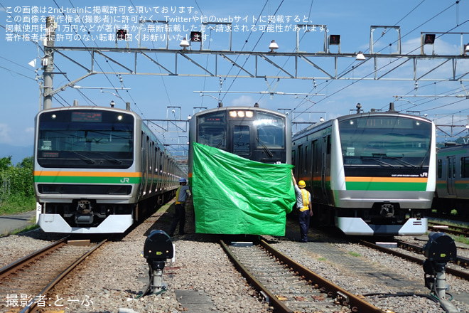 【JR東】「東海道線E217系里帰りイベント湘南色の3車種並べて写真撮影会」開催