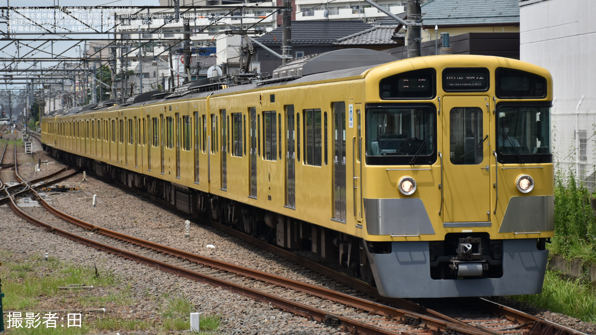 西武】2000系2049F+2461F西武新宿線の各停運用へ充当 |2nd-train鉄道