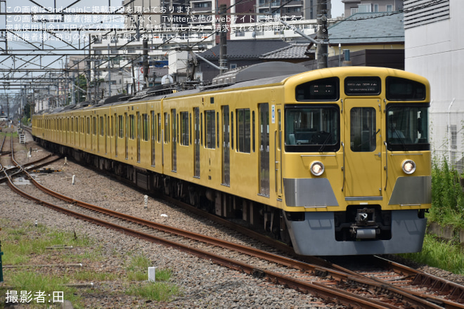 【西武】2000系2049F+2461F西武新宿線の各停運用へ充当を田無駅で撮影した写真