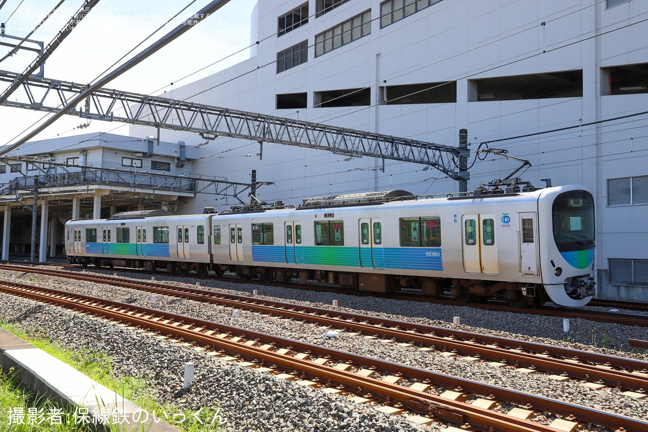 【西武】30000系32101F武蔵丘車両検修場入場回送の拡大写真