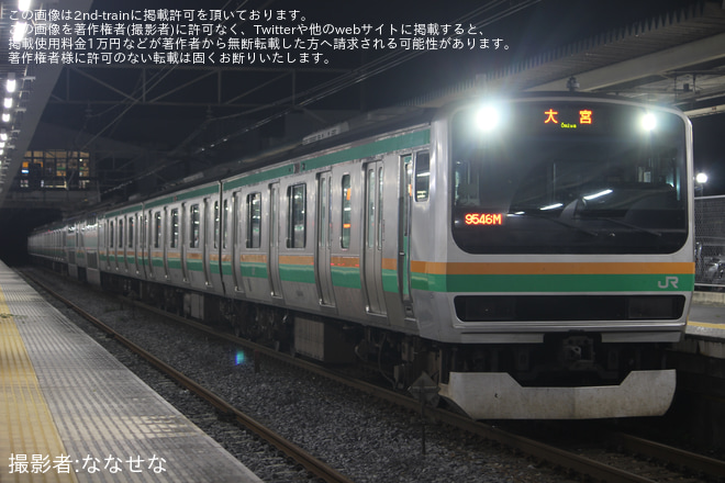 【JR東】小山の花火の開催に伴う宇都宮線の臨時列車