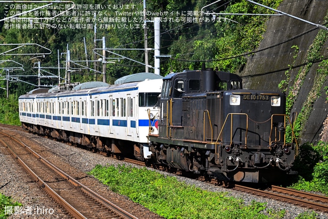 【JR九】415系Fo111編成廃車回送を不明で撮影した写真