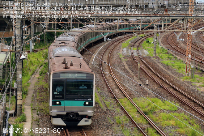【JR東】E233系マト10編成東京総合車両センター出場回送