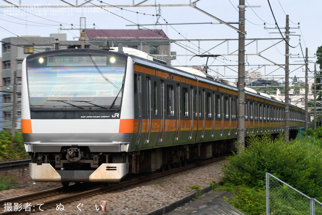 【JR東】「第72回さがみ湖湖上祭花火大会」開催に伴い四方津行きが運転の拡大写真