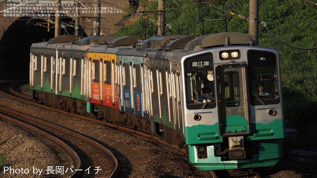 トキ鉄】長岡大花火大会開催に伴いET127系の6連が運転 |2nd