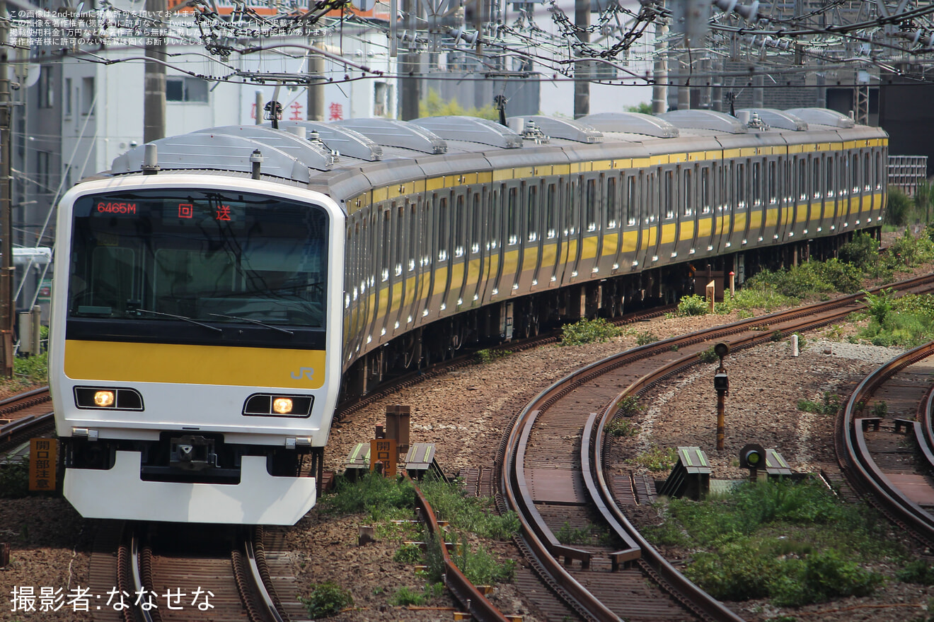 【JR東】E231系ミツA509編成 東京総合車両センター出場の拡大写真