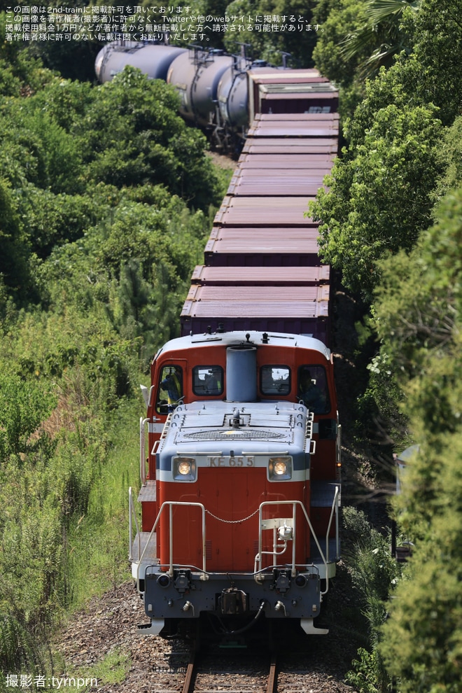 【JR貨】タキ44000形タキ44156とタキ43000形のタキ43355、タキ43352が廃車のため回送