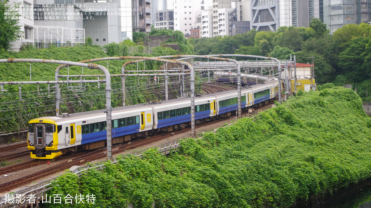 JR東】E257系10両による特急「新宿さざなみ」 運行 |2nd-train鉄道ニュース