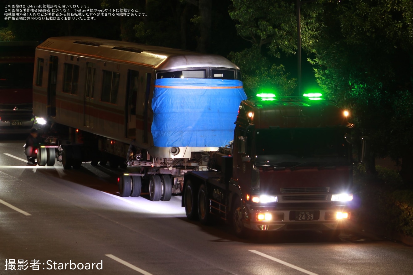 【都営】12-000形12-181F廃車陸送の拡大写真