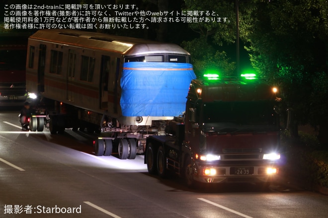 【都営】12-000形12-181F廃車陸送