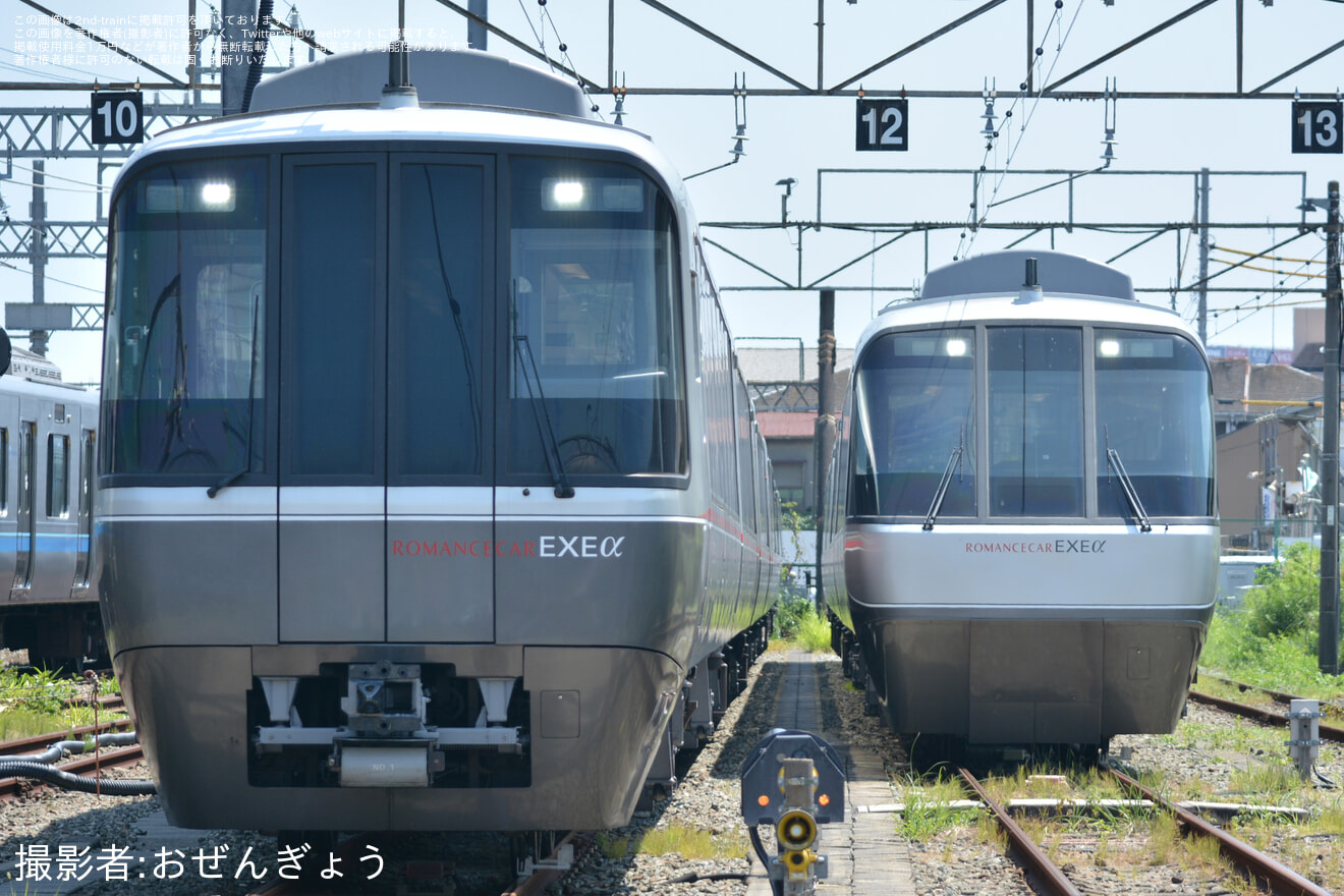 【小田急】「足柄車庫での留置特急車両撮影会 運転台見学や小田原・開成車庫にも入線プレミアムツアー」の拡大写真