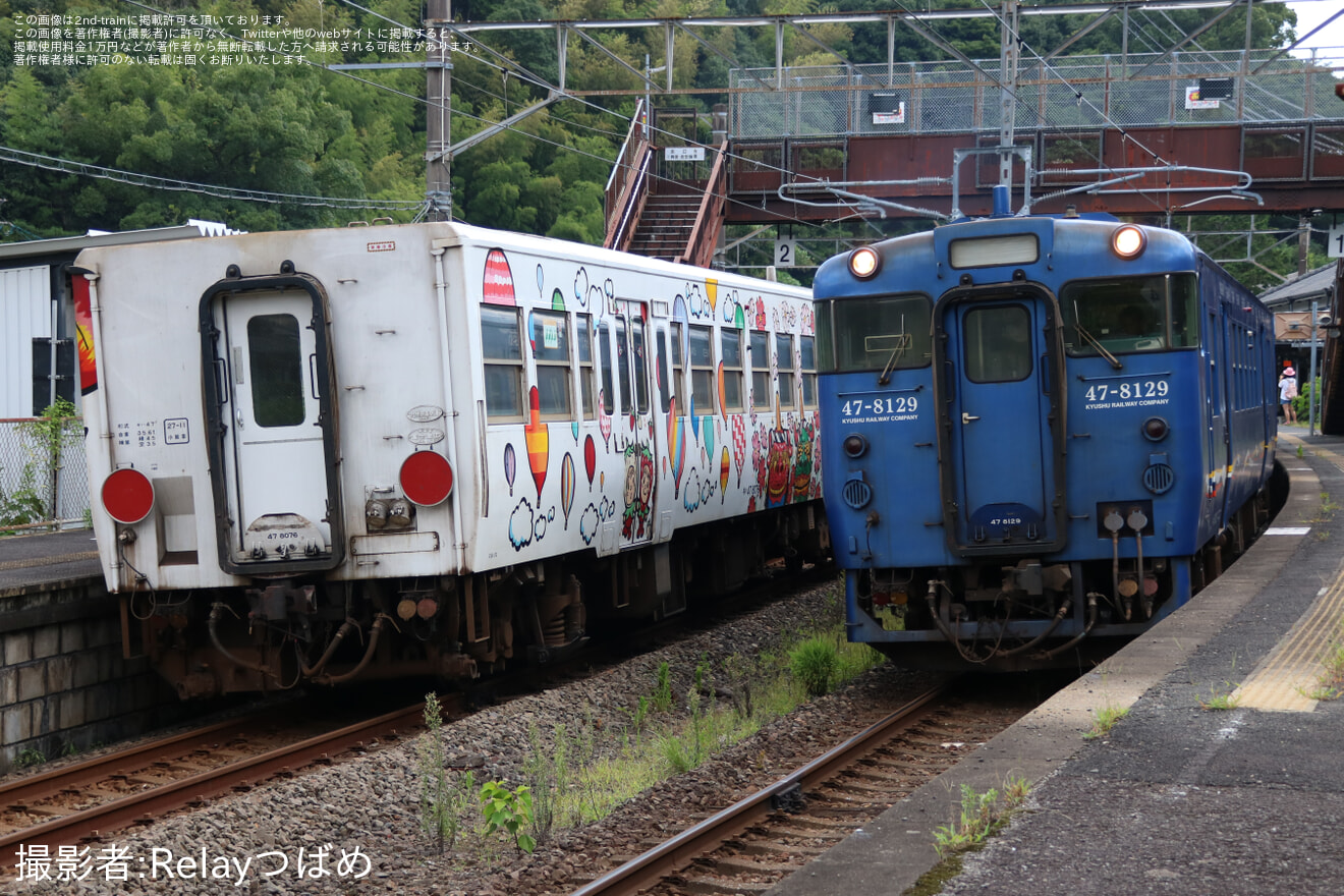 【JR九】キハ47-8076小倉総合車両センター入場の拡大写真