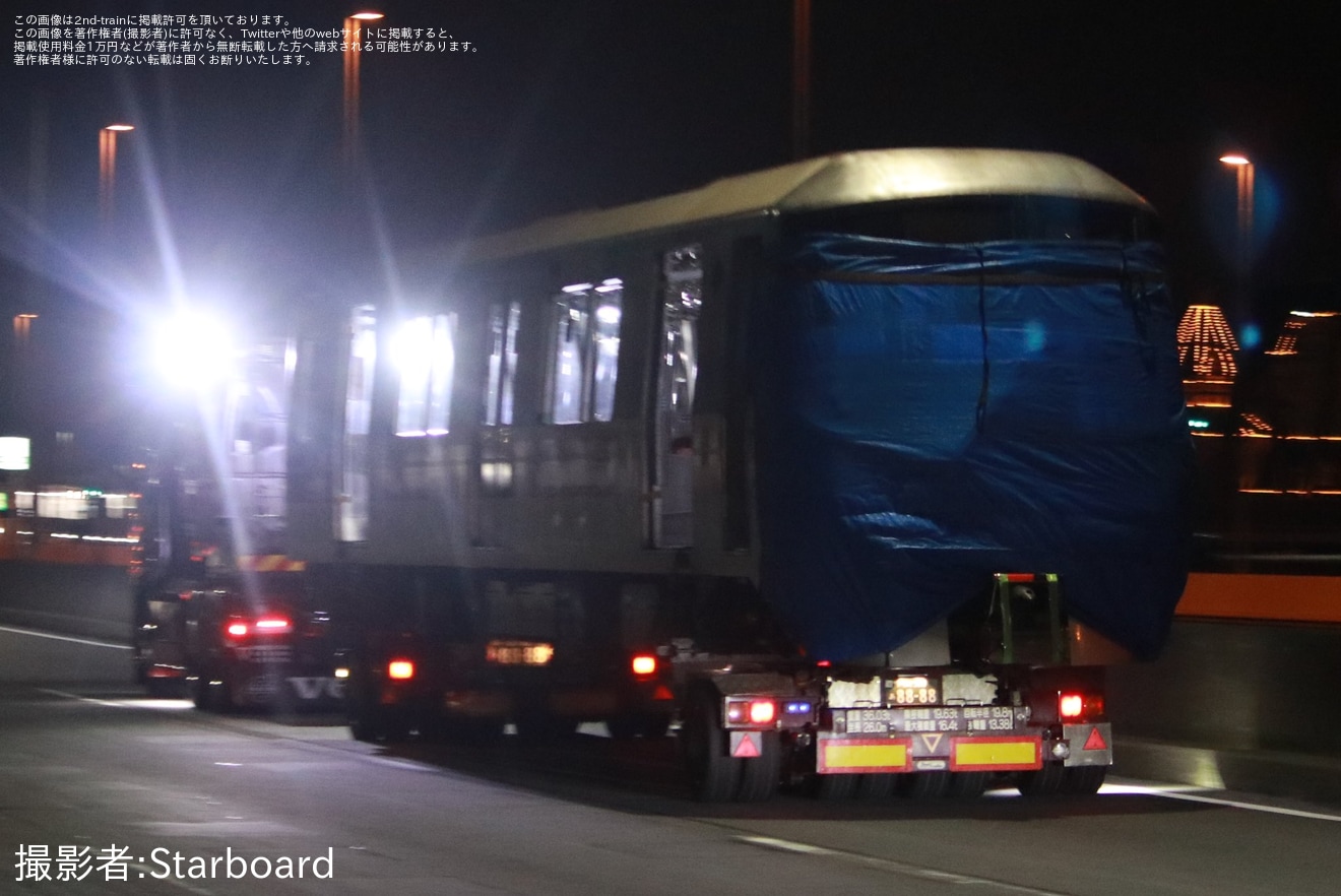 【都営】12-000形12-181F廃車陸送の拡大写真