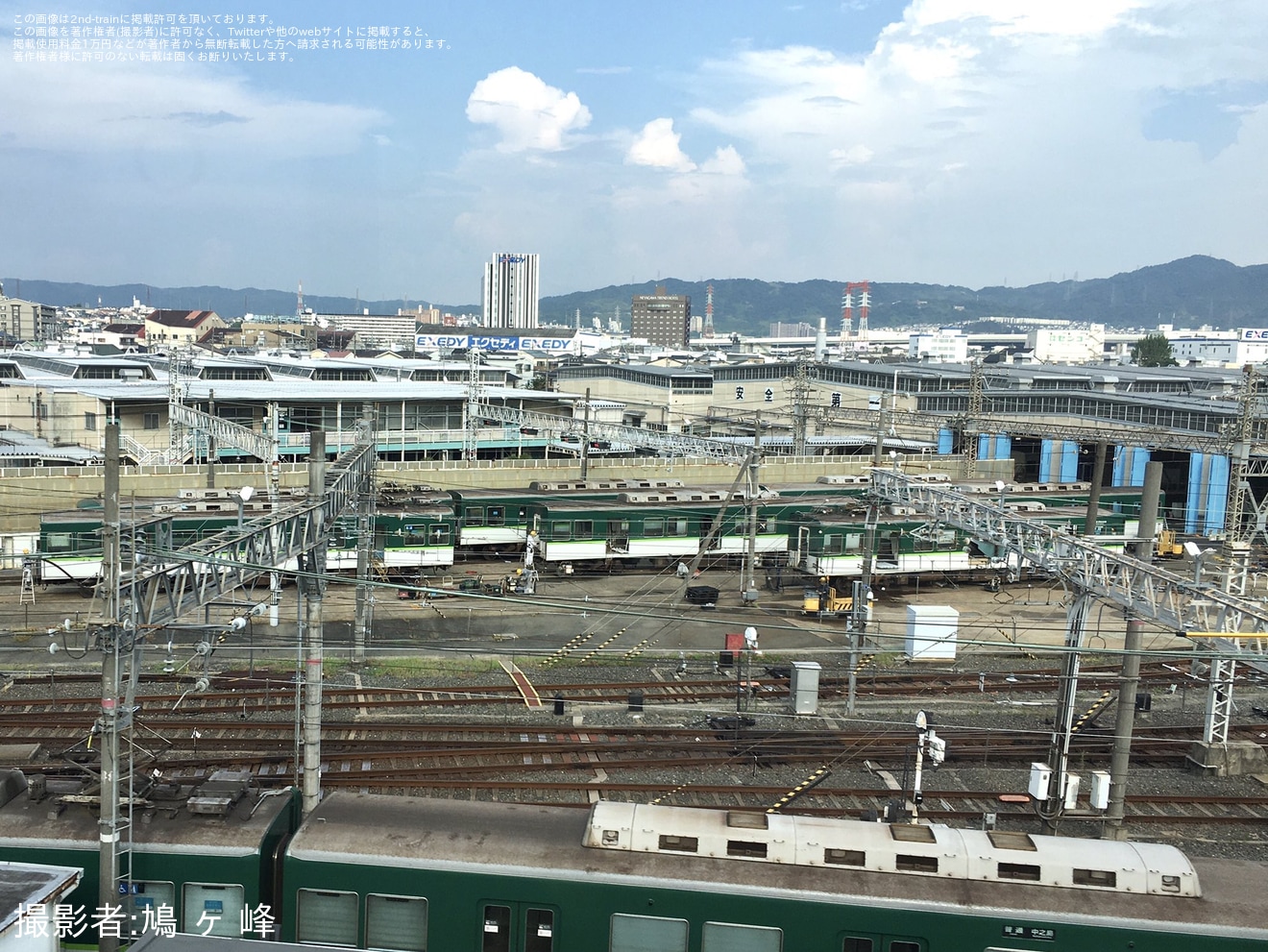 【京阪】7000系7001Fがリニューアル工事のため寝屋川工場へ入場の拡大写真