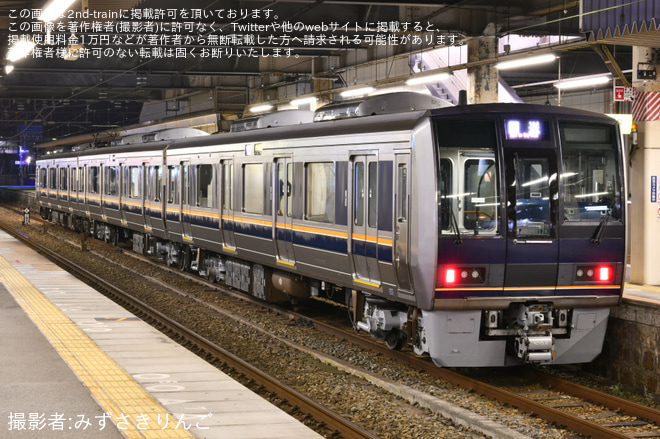 【JR西】207系S38編成 網干総合車両所本所出場回送