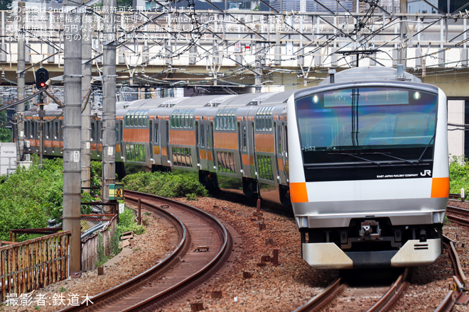 【JR東】E233系0番台グリーン車(サロE233/サロE232-41,42)4両が国府津車両センターへ疎開