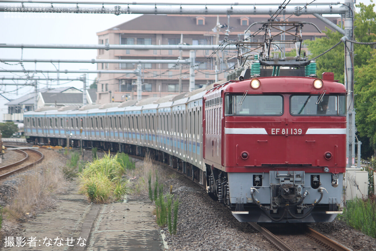 【JR東】E231系ミツK5編成秋田総合車両センター出場配給の拡大写真