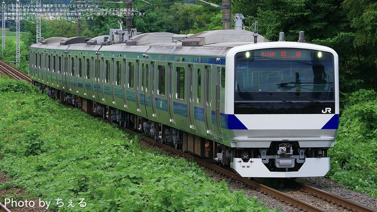 E531系 K416 基本編成10両 E531系 K416編成 (勝田車両センター) 徹底ガイド | レイルラボ