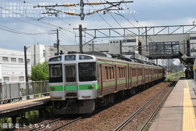 【JR北】721系F-4101編成+F-4201編成が苗穂へ(廃車の可能性も）