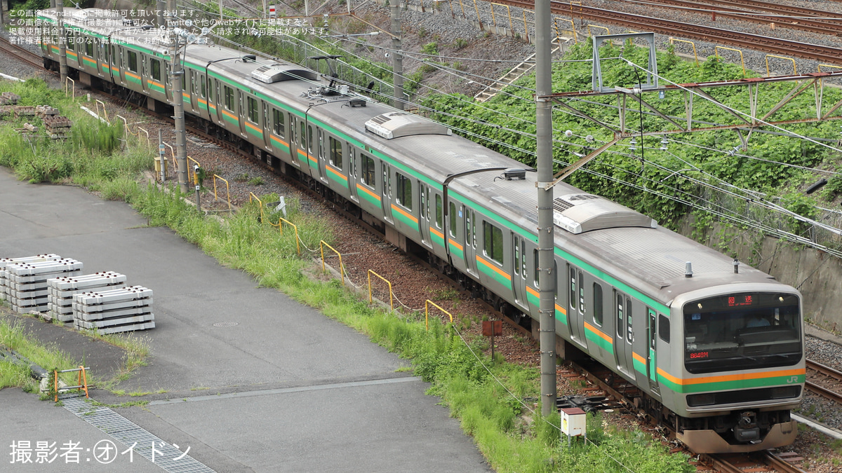 JR東】E231系1000番台U57編成 東京総合車両センター入場回送 |2nd