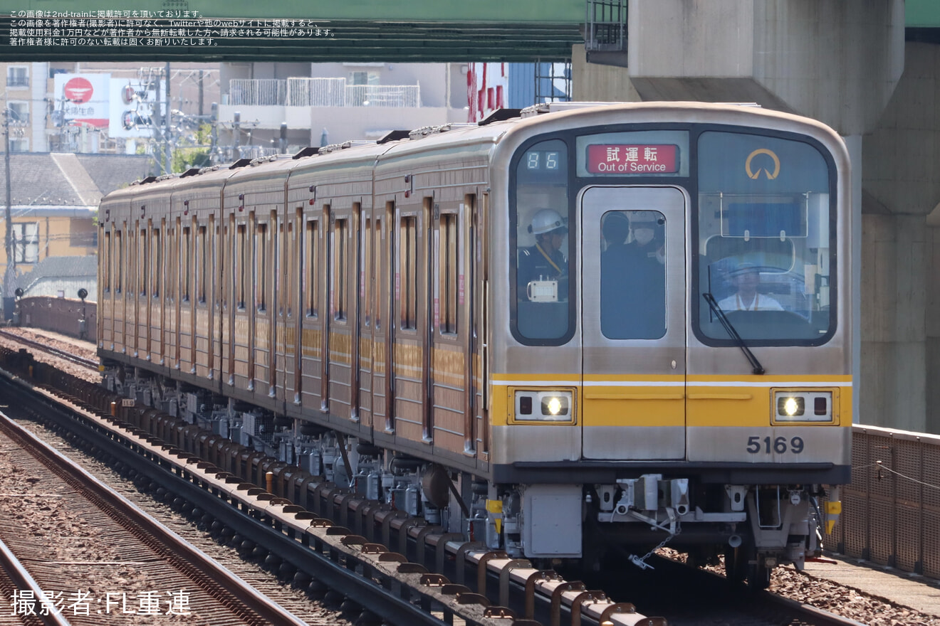 【名市交】5050形 5169H 藤が丘出場試運転の拡大写真