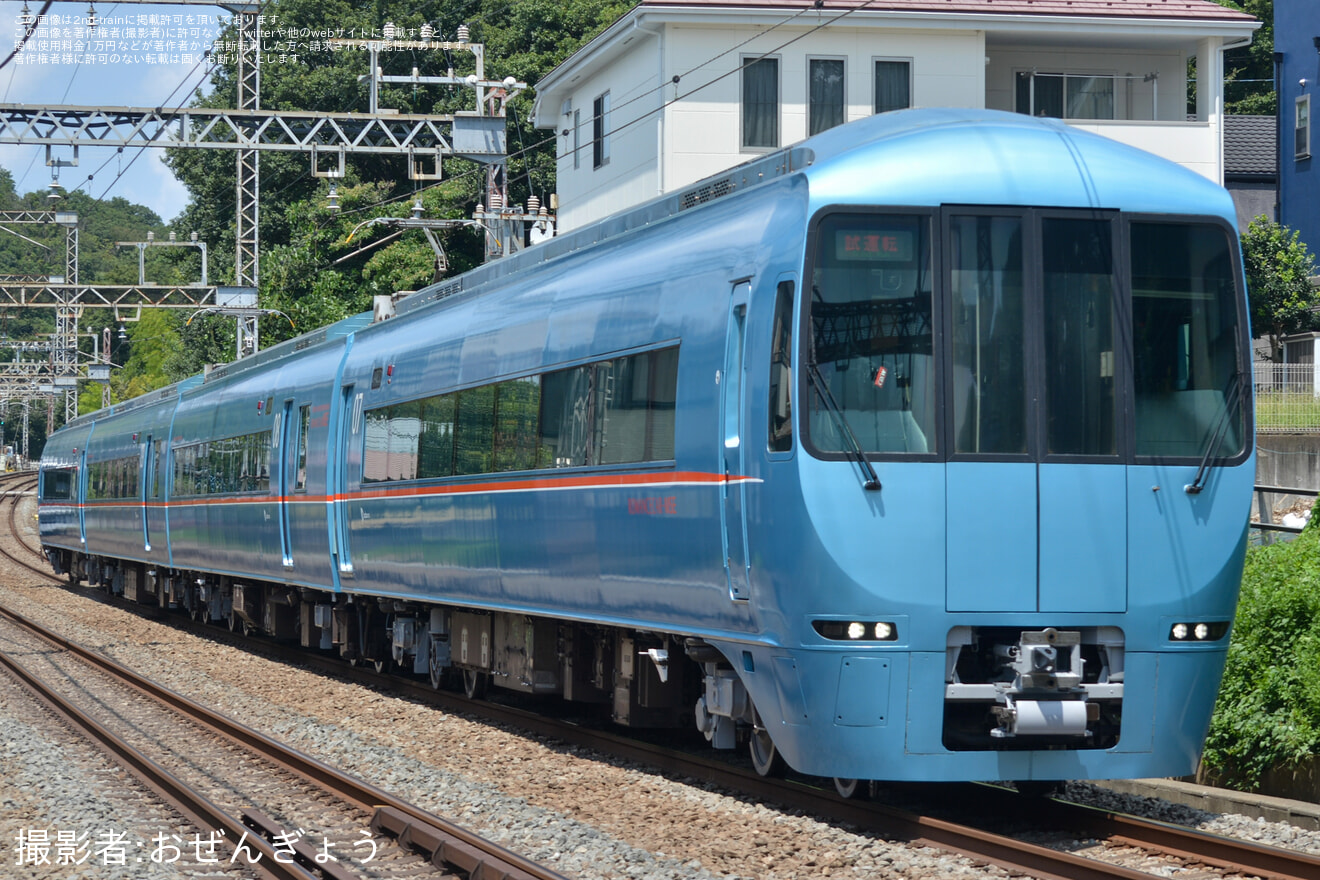 【小田急】60000形60051F(60051×4)重要部検査明け試運転の拡大写真