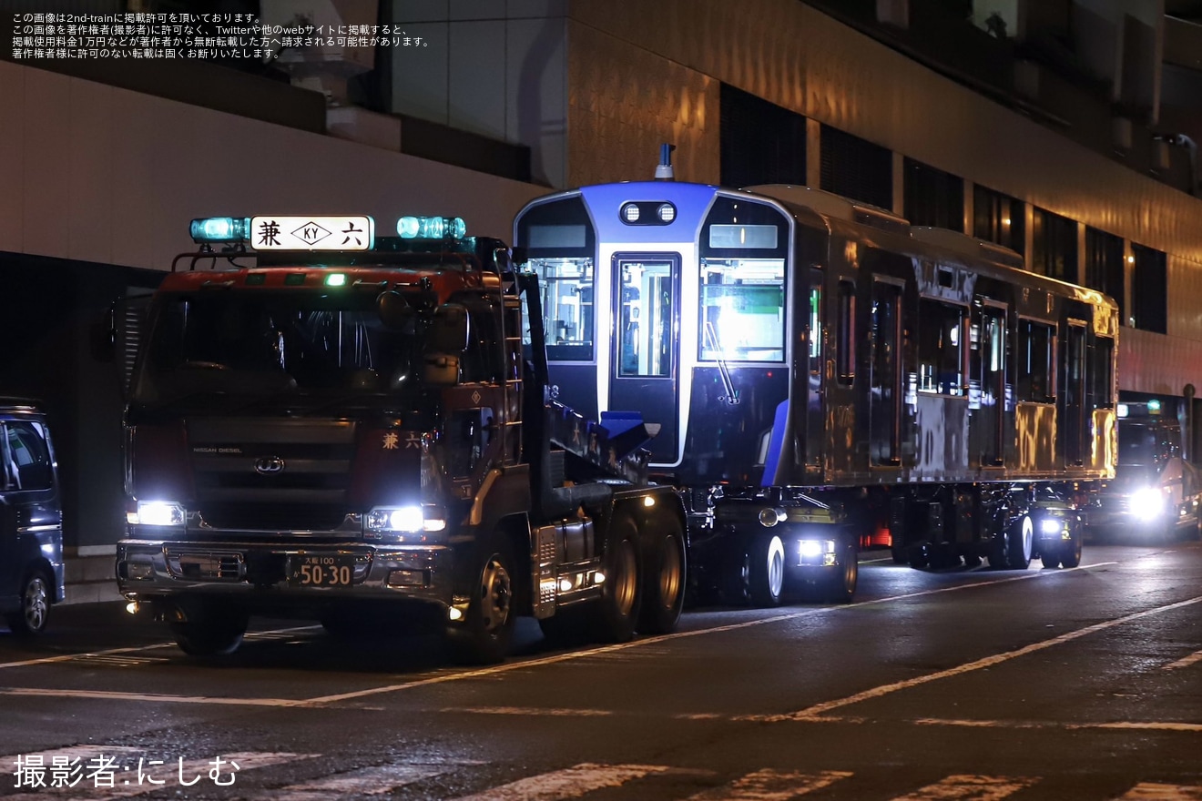 【阪神】5700系5727F搬入・陸送の拡大写真