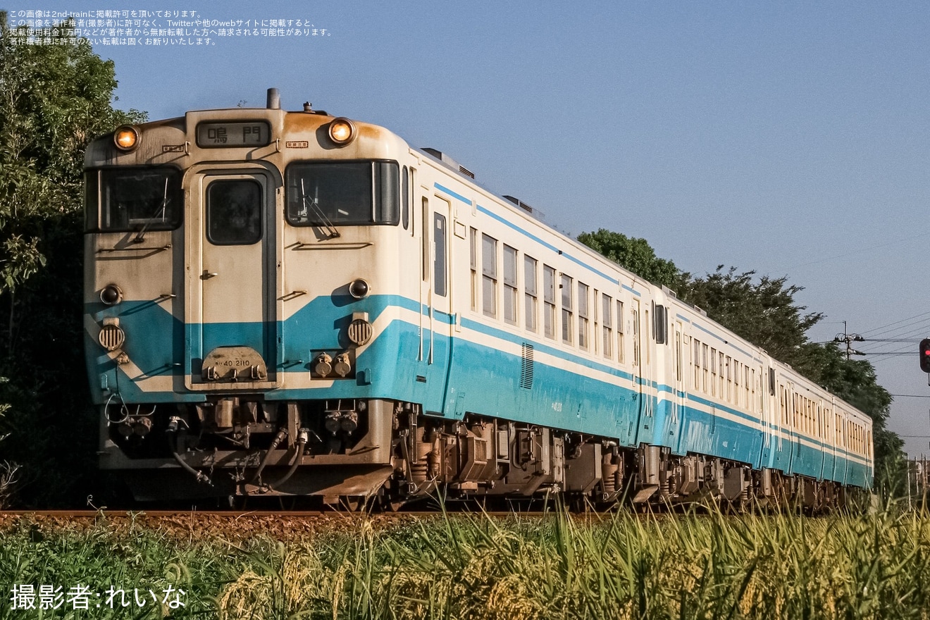 【JR四】阿波おどりの開催に合わせた増結運転(2024)の拡大写真