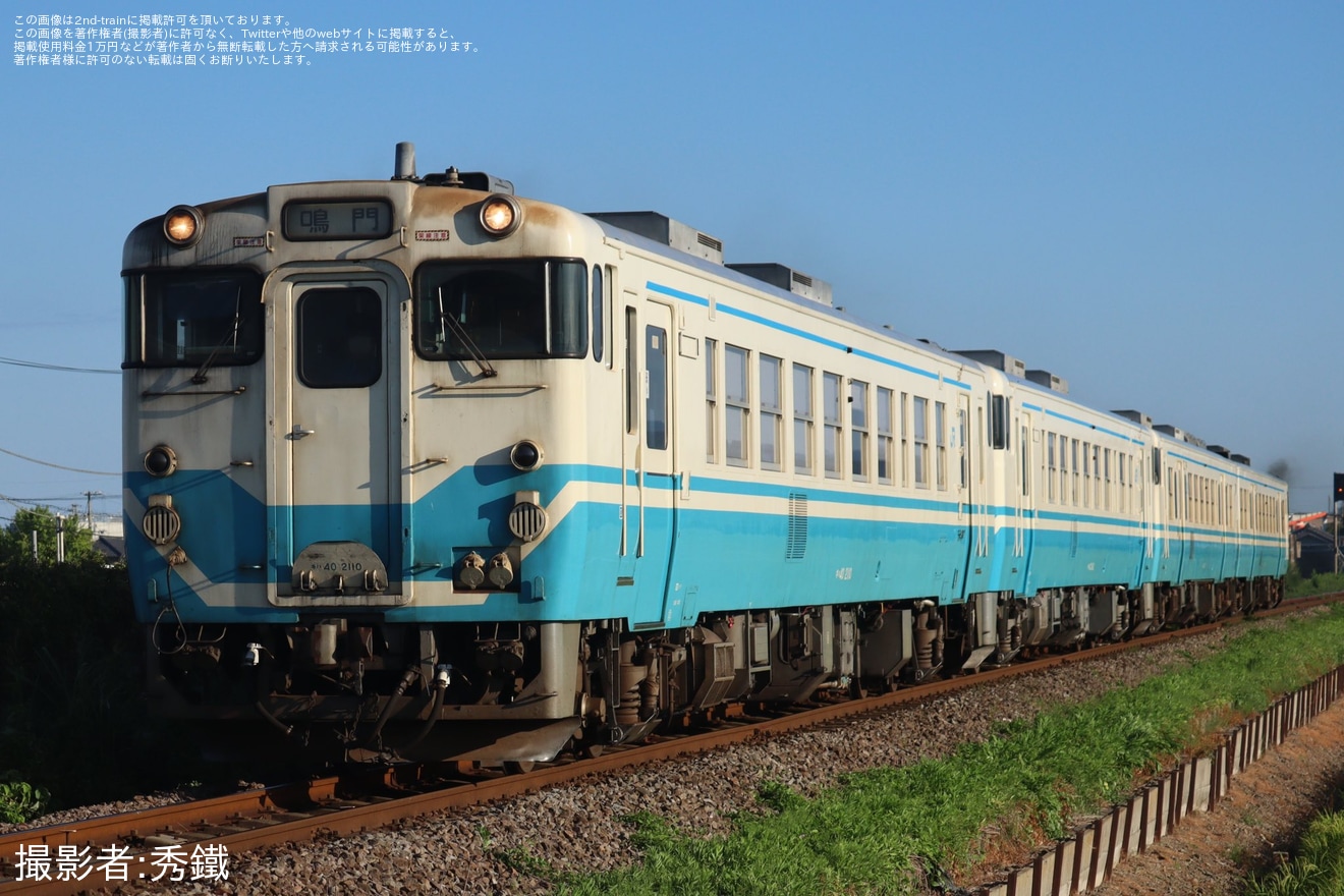 【JR四】阿波おどりの開催に合わせた増結運転(2024)の拡大写真