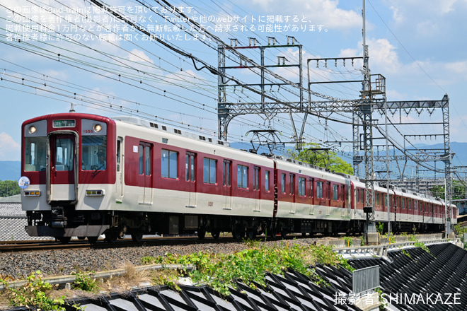 【近鉄】PiTaPa20周年ヘッドマーク(近鉄大阪線)を松塚～大和高田間で撮影した写真