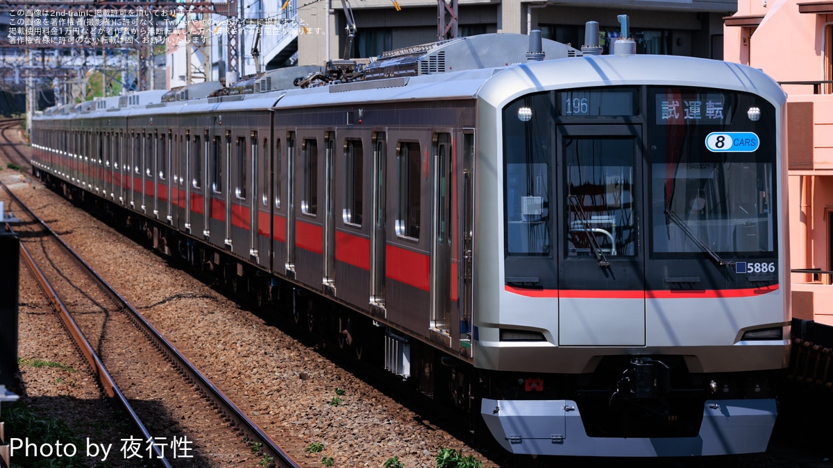 東急】5080系5186F長津田車両工場出場回送 |2nd-train鉄道ニュース