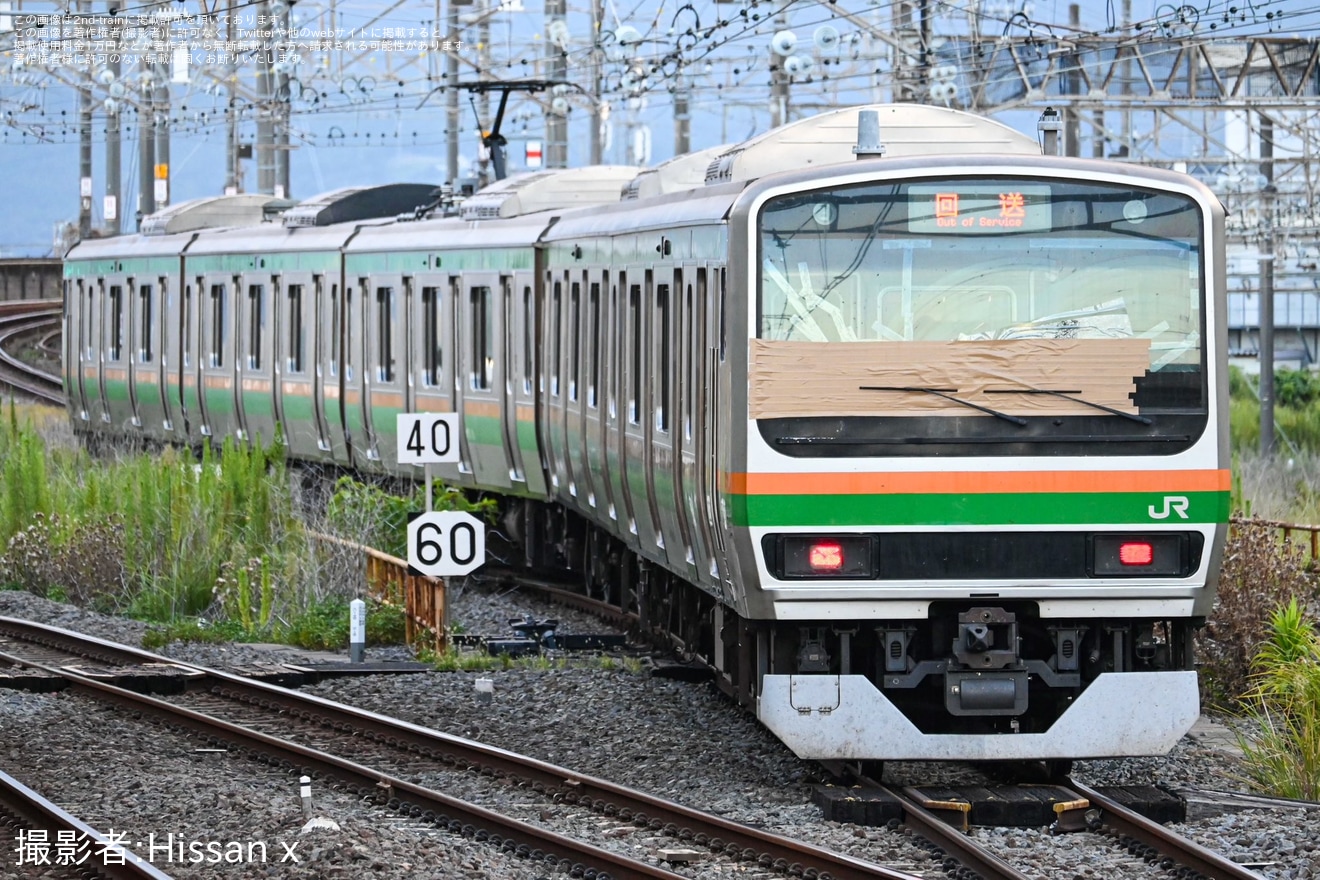 【JR東】E231系S-31編成が小金井から国府津まで臨時回送の拡大写真