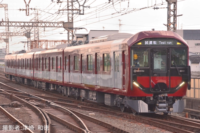 【近鉄】8A系8A01が近鉄奈良線にて試運転し、大阪難波へも入線