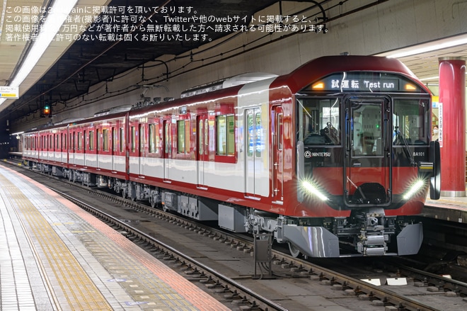 【近鉄】8A系8A01が近鉄奈良線にて試運転し、大阪難波へも入線