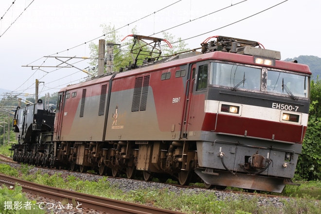 【JR貨】シキ801B2が苫小牧貨物駅へを不明で撮影した写真