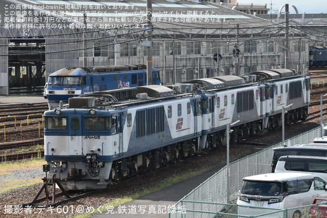 【JR貨】EF64-1018とEF64-1013とEF64-1017が愛知機関区の解体線へを不明で撮影した写真