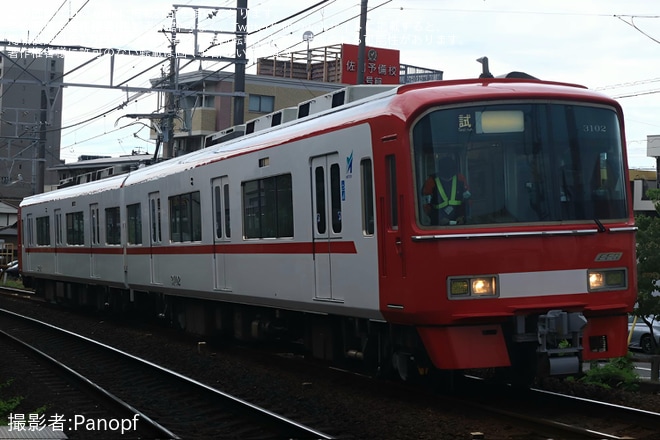 【名鉄】3100系3102F舞木検査場出場試運転 を不明で撮影した写真