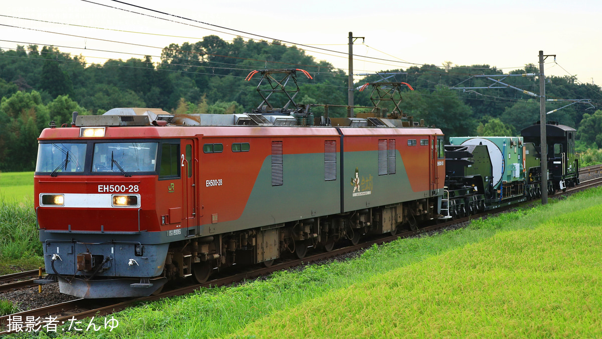 JR貨】シキ850Dを使用した輸送列車が運転 |2nd-train鉄道ニュース