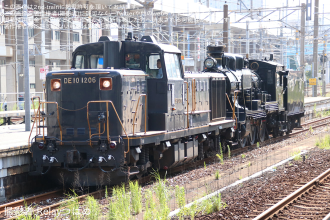 【JR九】8620形58654小倉総合車両センター入場（202409）を西小倉駅で撮影した写真