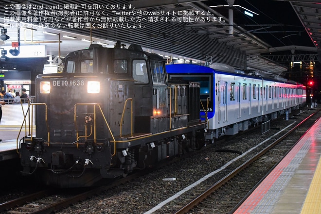 【福市交】新型車両4000系の出場2本目となる編成の甲種輸送